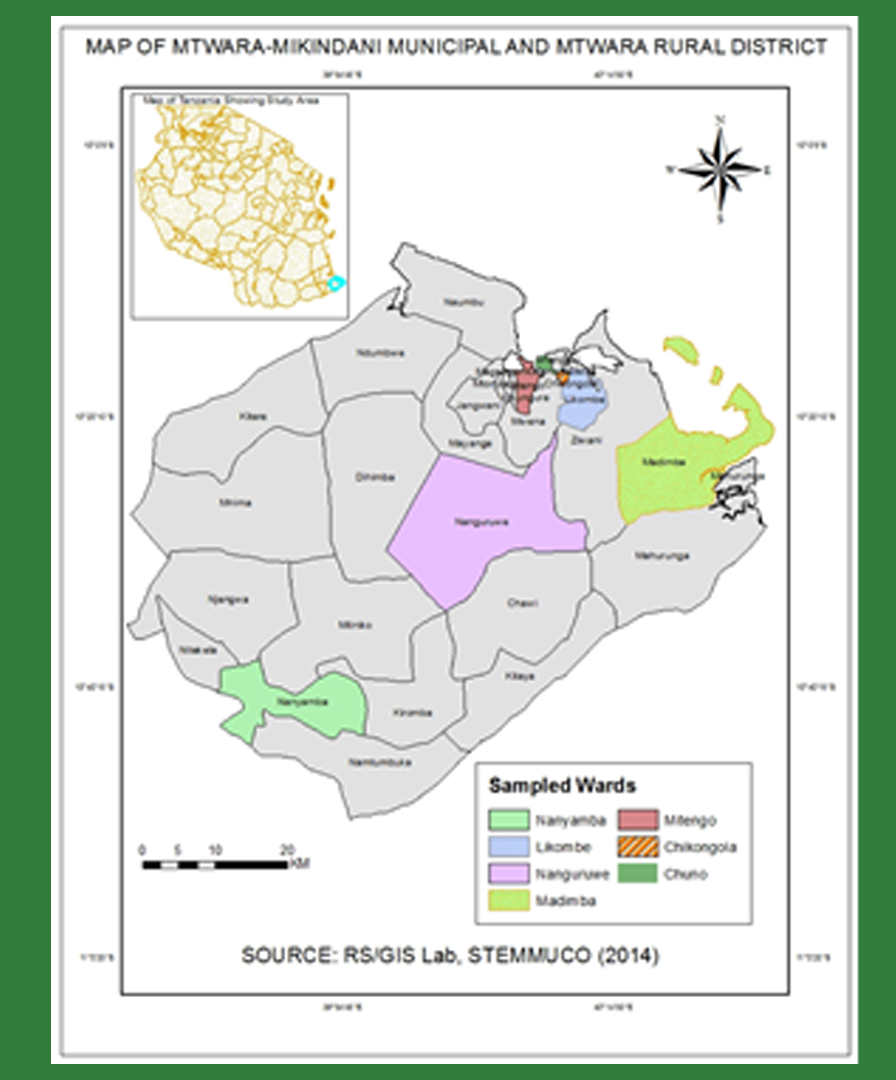 Cashew Growing Regions in Tanzania